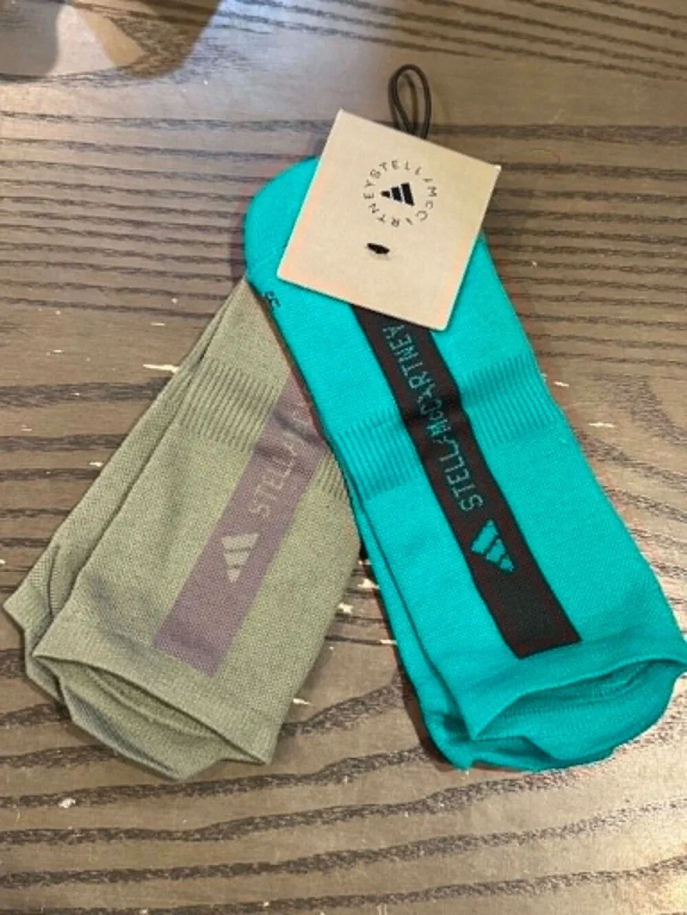 Adidas by Stella McCartney Low Socks 2 Pack Pair JY1727 Women's Size M Medium